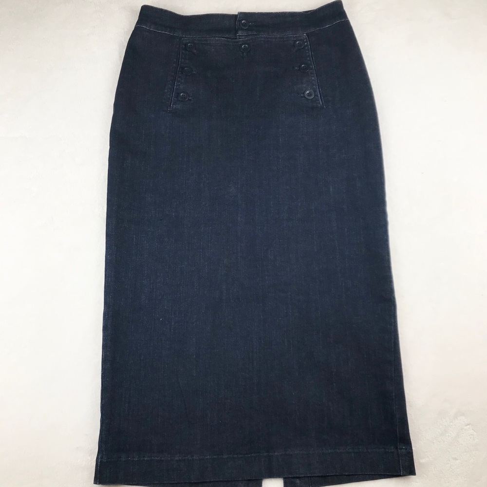 Madewell denim skirt